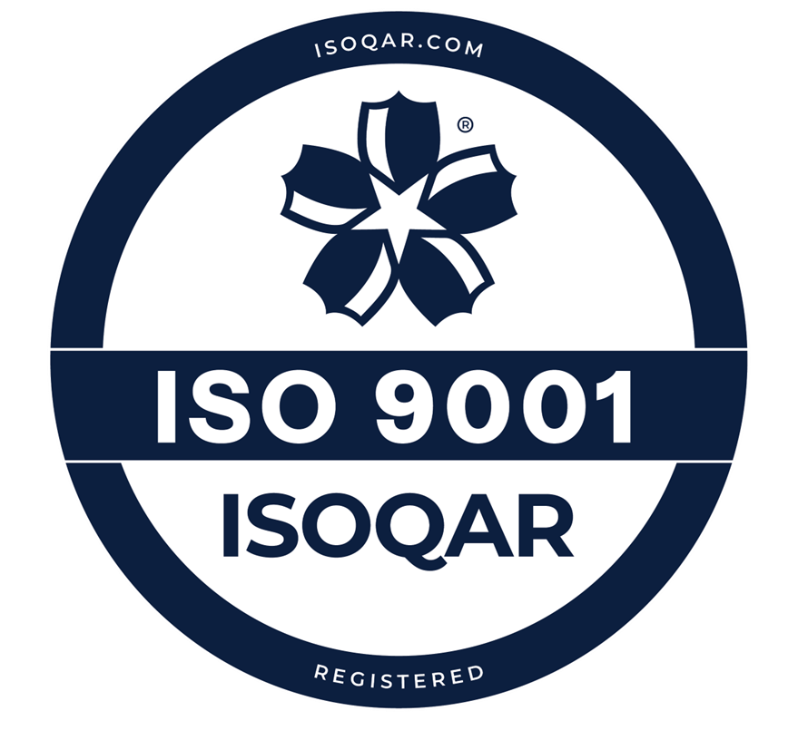ISO 9001 certified